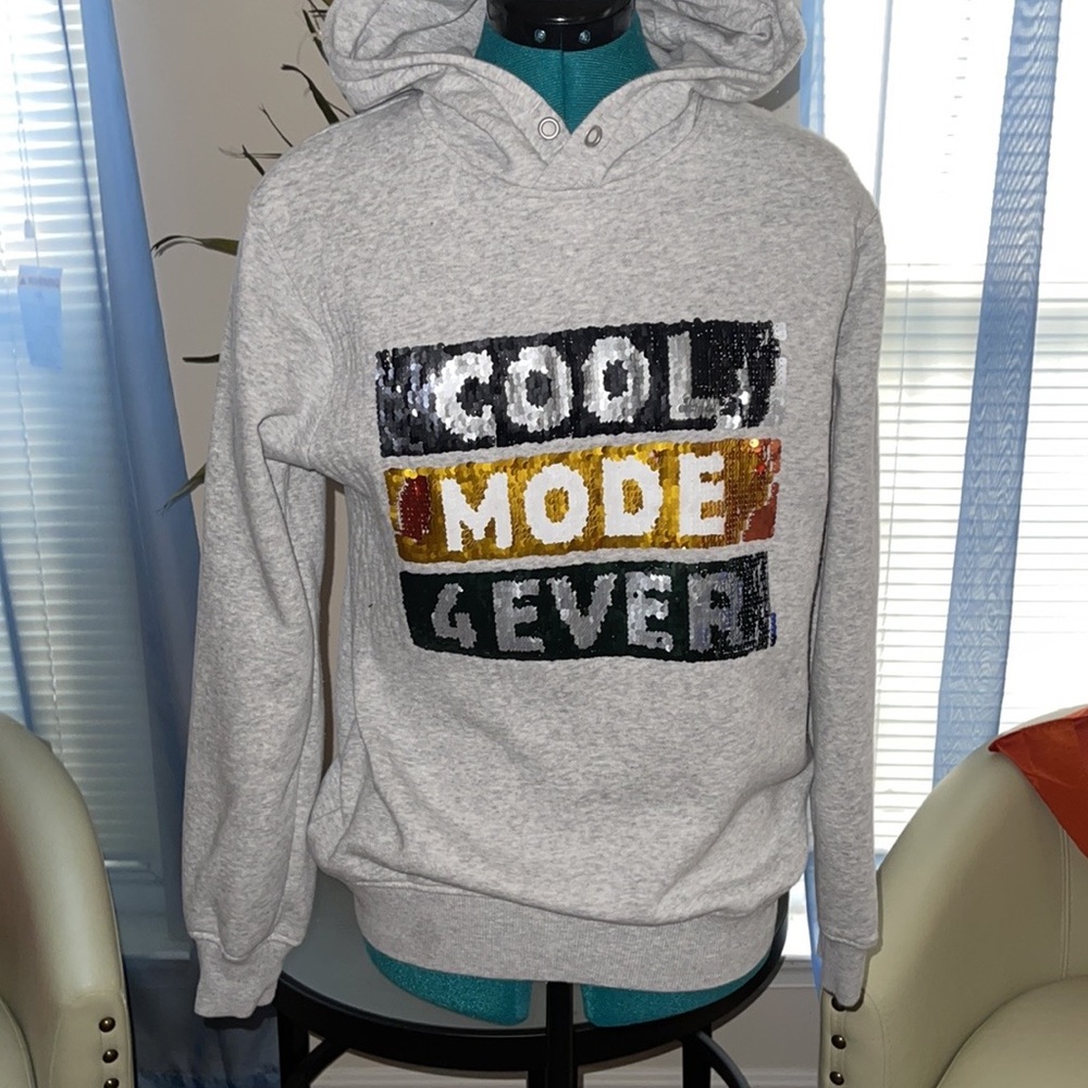 H&M | Boys Long Sleeve Double Graphic Print Hoodie